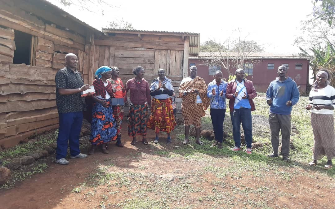 Brother Malachi in Maasai land, Kitendeni.
